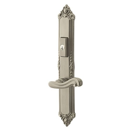 Baldwin Keyed Entry Keyed Entry Satin Brass with Brown MP003.060.ACT5